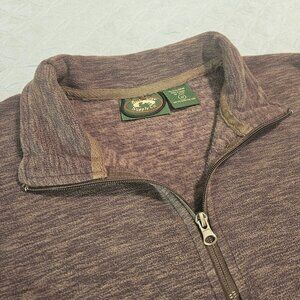 Stillwater Supply Co Men's Fleece 1/4 zip Pullover Size M
